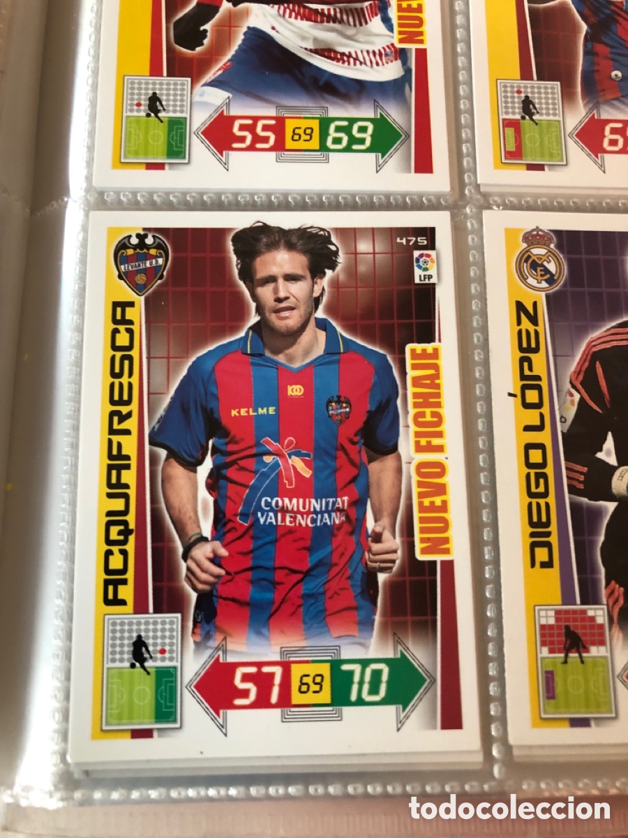 Cromos de f&uacute;tbol: Adrenalyn 2012 2013 nuevo fichaje acquafresca 475 levante