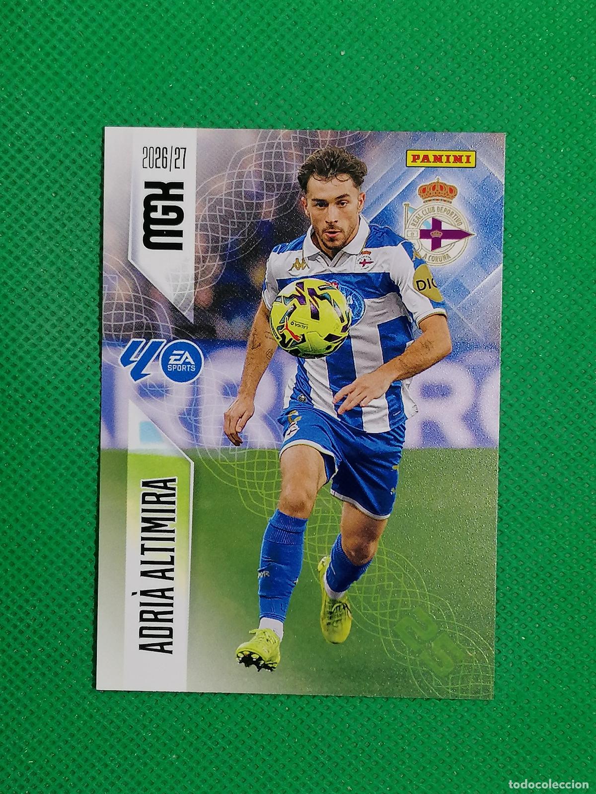 Cromos de f&uacute;tbol: 130 ADRIA ALTIMIRA DEPORTIVO DE LA CORU&Ntilde;A ⚽ MEGACRACKS LIGA 2026 2027 26 27 ⚽