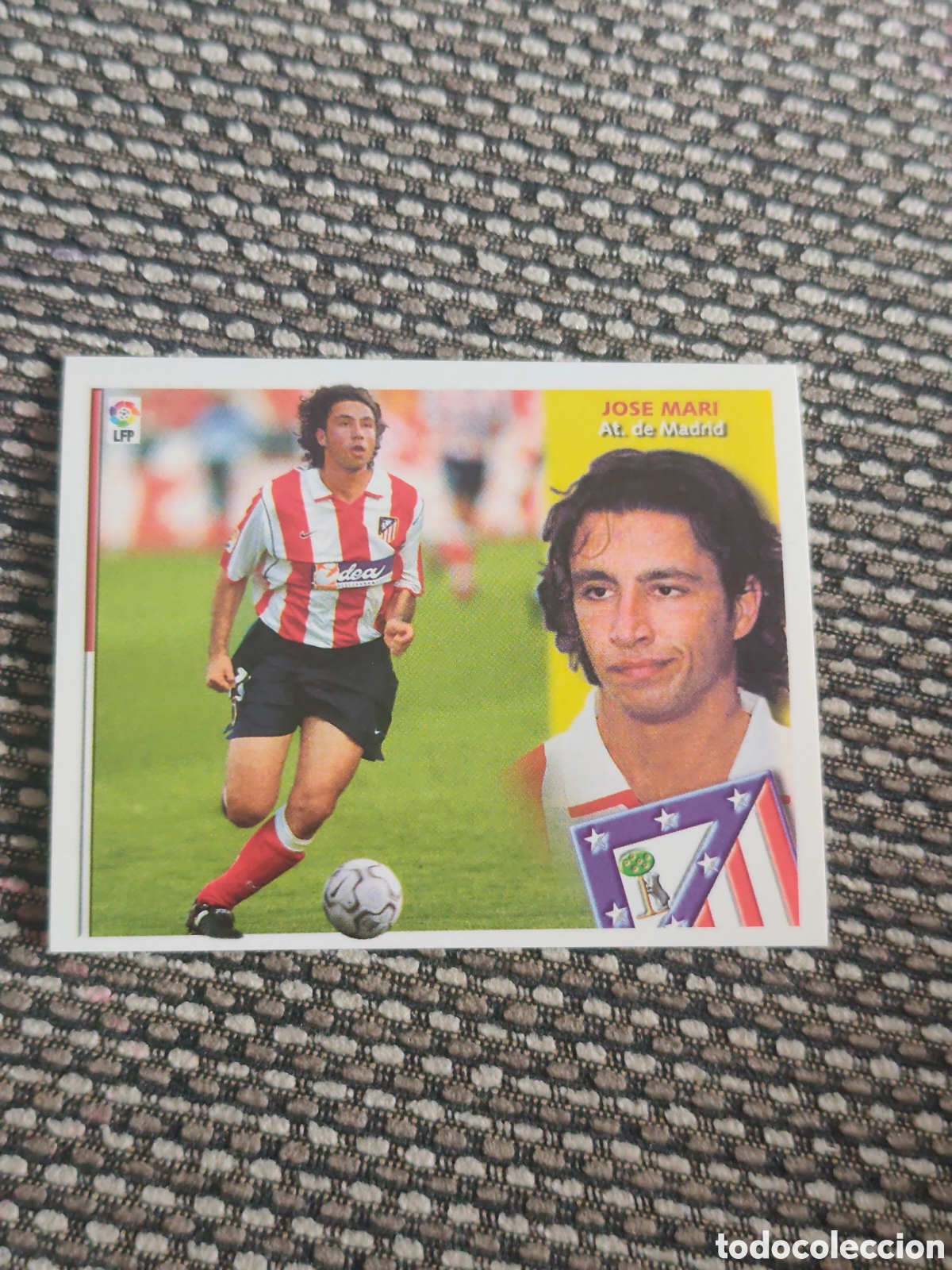 Football Stickers: FICHAJE 4 JOS&Eacute; MARI ATL&Eacute;TICO MADRID EDICIONES ESTE 2002 2003
