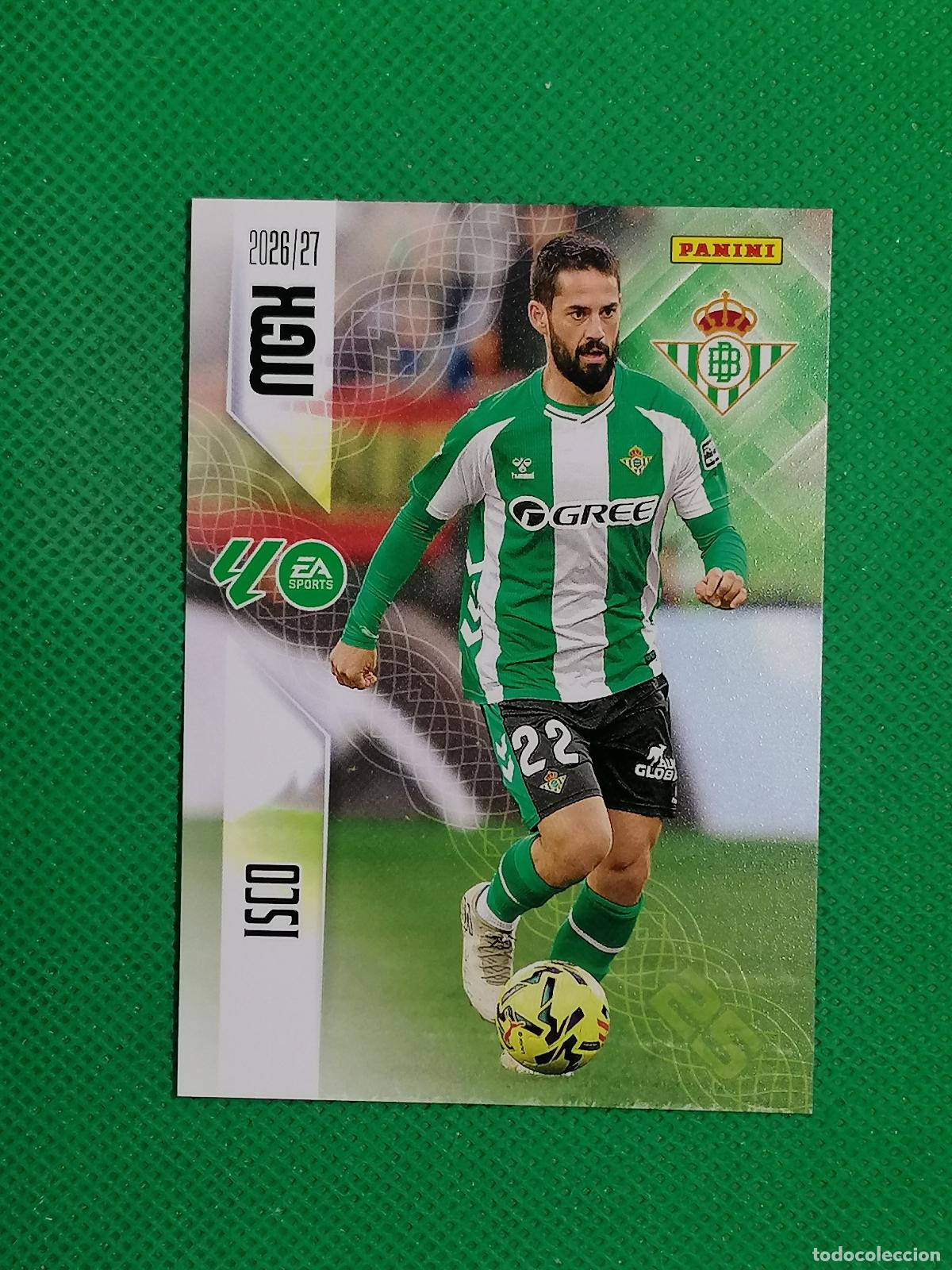 Football Stickers: 104 ISCO BETIS ⚽ MEGACRACKS LIGA 2026 2027 26 27 ⚽