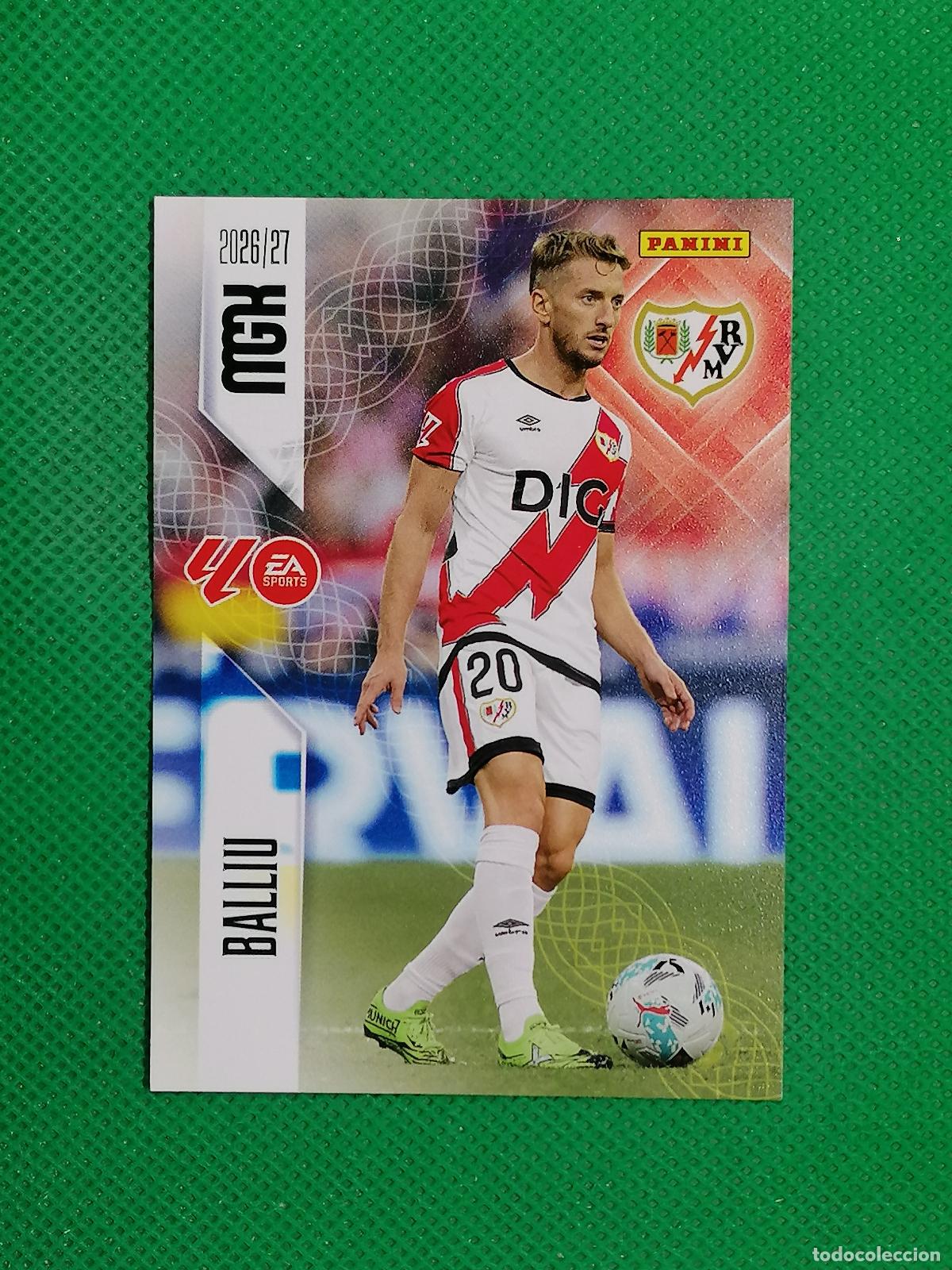 Cromos de f&uacute;tbol: 293 BALLIU RAYO VALLECANO ⚽ MEGACRACKS LIGA 2026 2027 26 27 ⚽