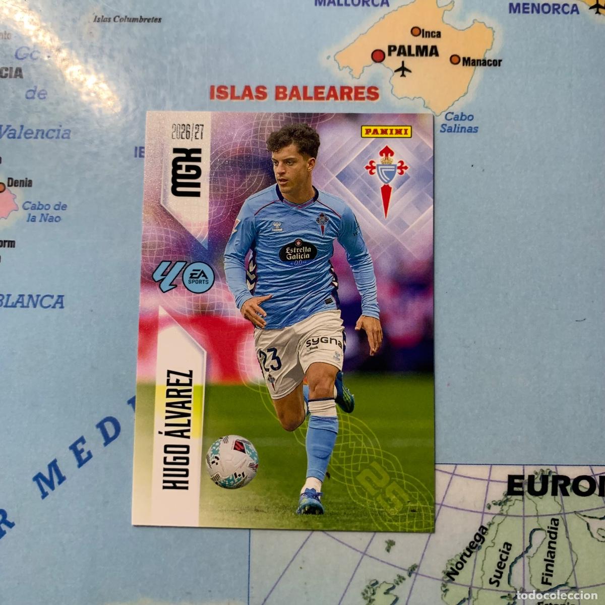 Fu&szlig;ball-Sticker: Hugo &Aacute;lvarez n&uacute;mero 120 del Celta megacracks 26-27 2026-2027