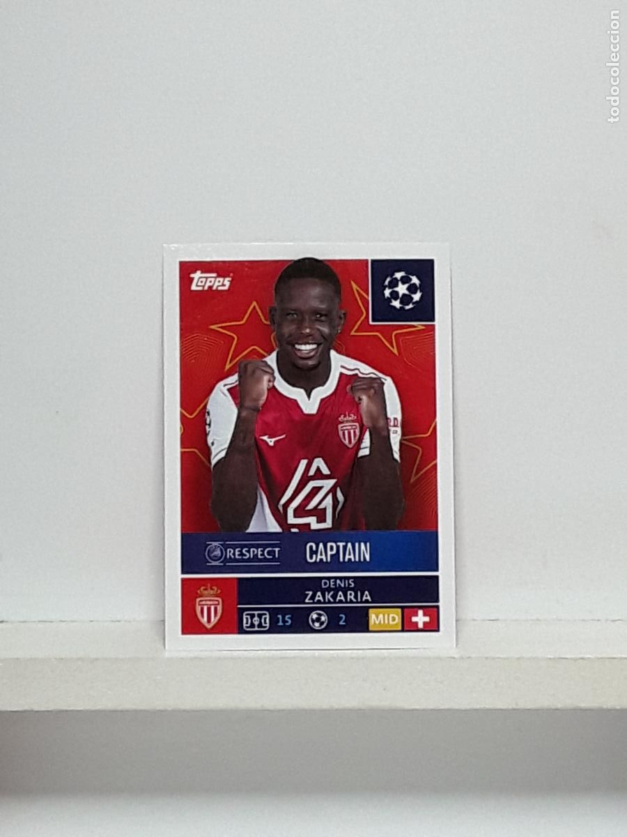 Figurine di Calcio: CHAMPIONS STICKER 2025 2026 25 26 ALBUM TOPPS LEAGUE N 71 MONACO DENIS ZAKARIA
