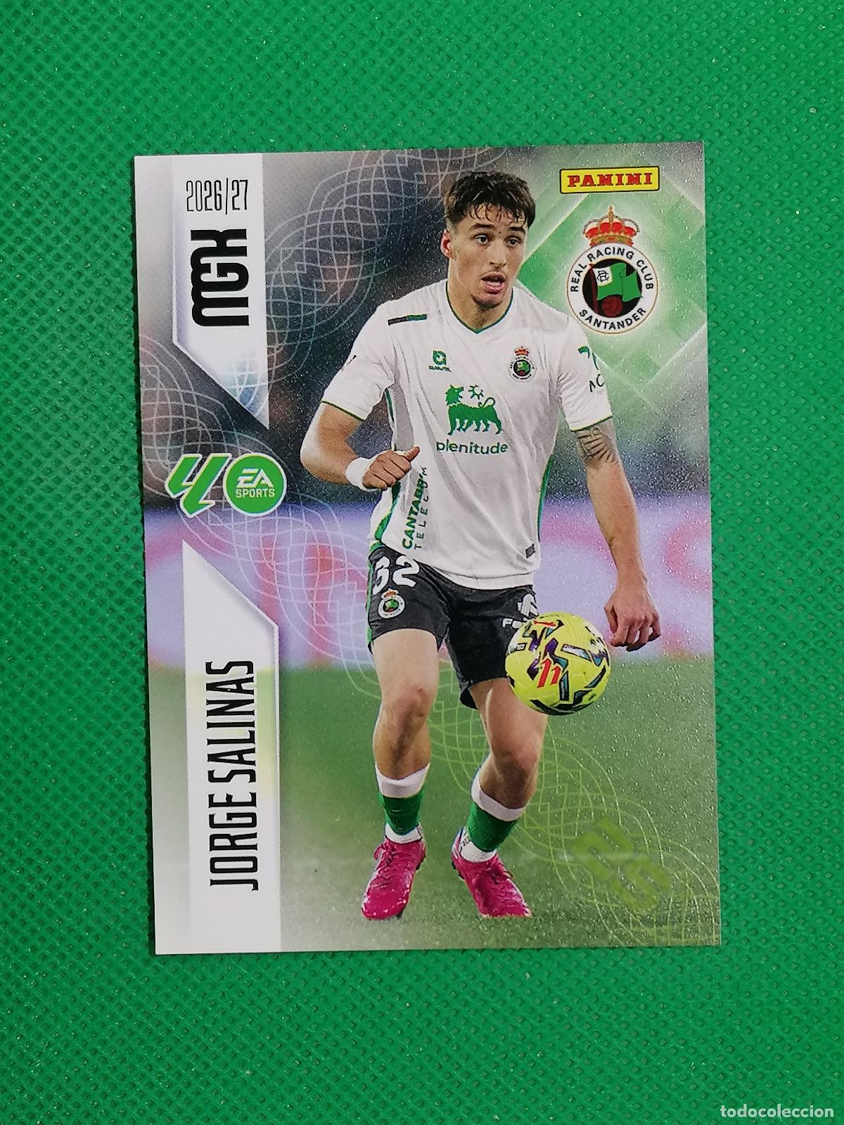 Cromos de f&uacute;tbol: 279 JORGE SALINAS RACING DE SANTANDER ⚽ MEGACRACKS LIGA 2026 2027 26 27 ⚽