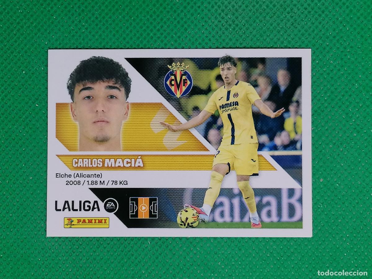 Cromos de f&uacute;tbol: 13 MACIA VILLARREAL ⚽ PANINI LIGA ESTE 26 27 2026 2027 ⚽