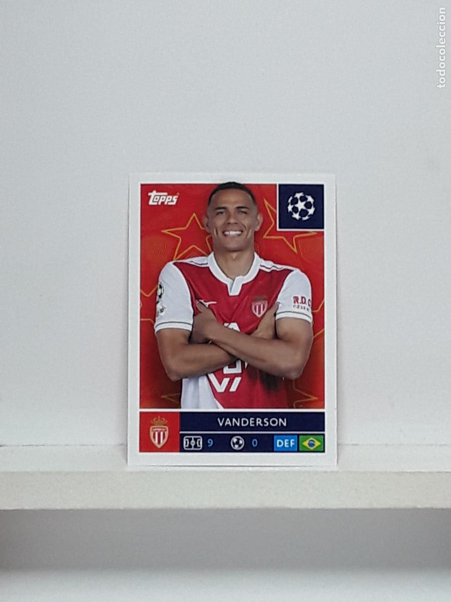 Cromos de f&uacute;tbol: CHAMPIONS STICKER 2025 2026 25 26 ALBUM TOPPS LEAGUE N 74 MONACO VANDERSON