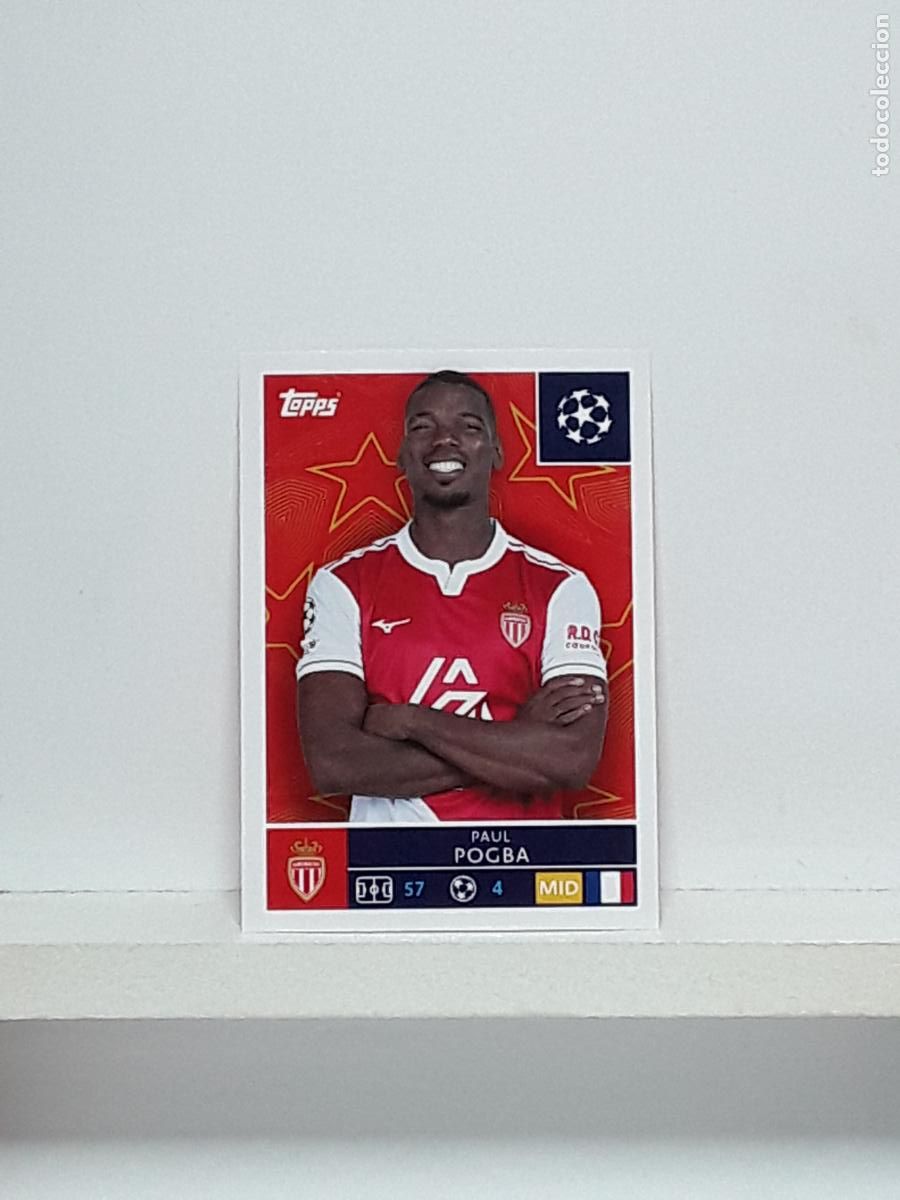 Cromos de f&uacute;tbol: CHAMPIONS STICKER 2025 2026 25 26 ALBUM TOPPS LEAGUE N 80 MONACO PAUL POGBA