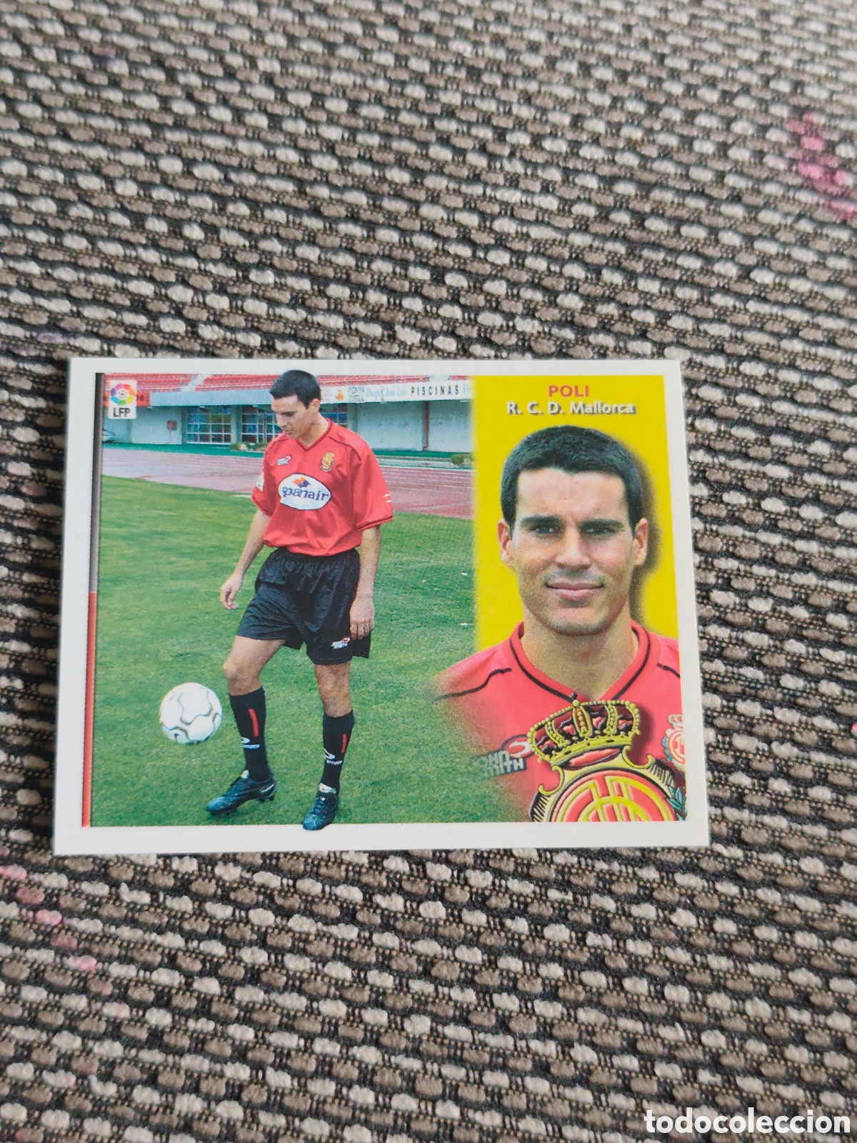 Cromos de f&uacute;tbol: FICHAJE 15 POLI REAL MALLORCA EDICIONES ESTE 2002 2003