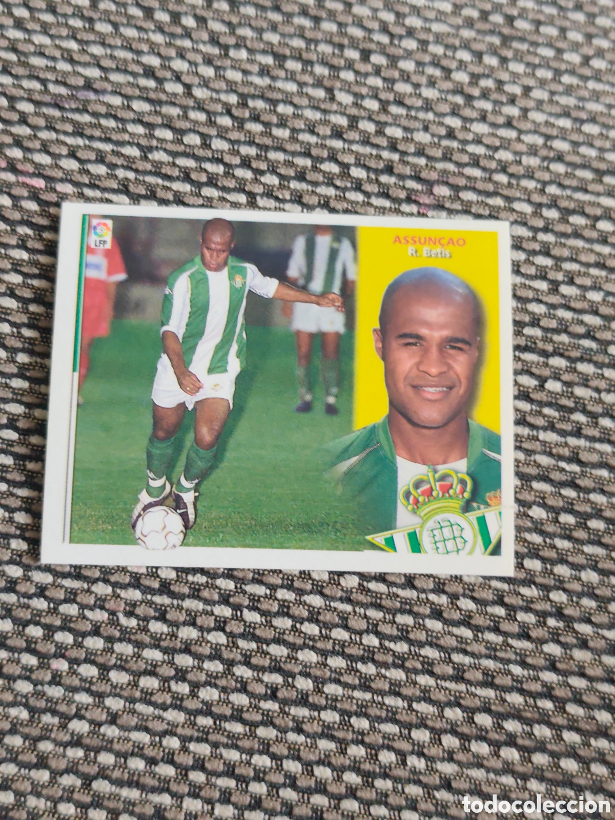 Fu&szlig;ball-Sticker: FICHAJE 18 ASSUN&Ccedil;AO REAL BETIS EDICIONES ESTE 2002 2003