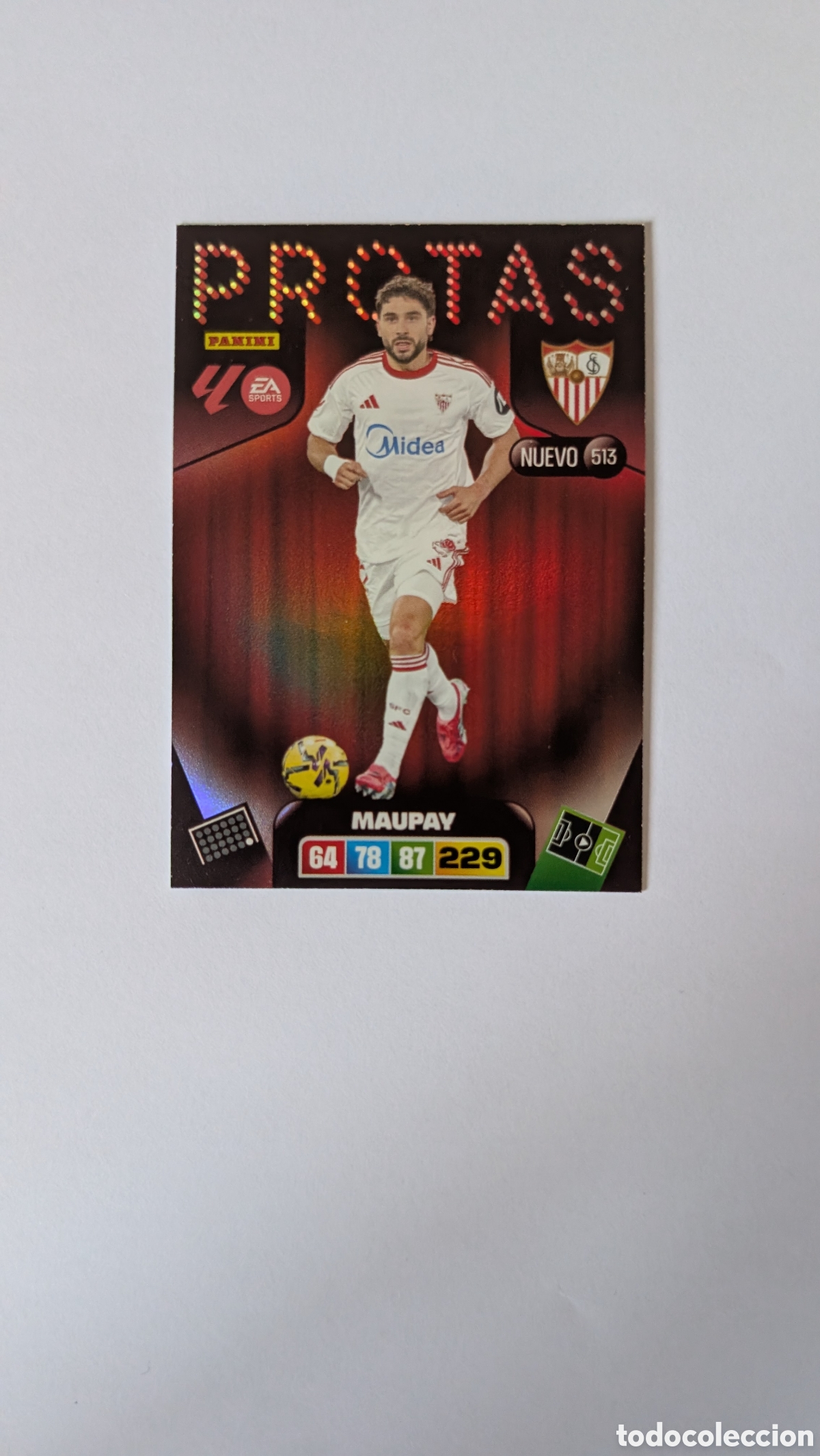 Cromos de Futebol: MAUPAY SEVILLA 513 NUEVO PROTAS ADRENALYN XL LIGA 2025/2026 25 26 PANINI