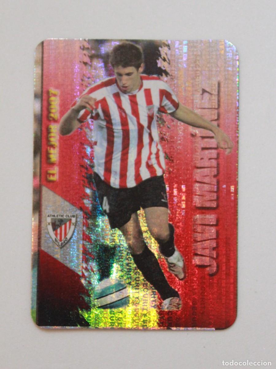Cartes &agrave; collectionner de Football: Cromo Javi Mart&iacute;nez Athletic Club Bilbao Liga 2007-2008