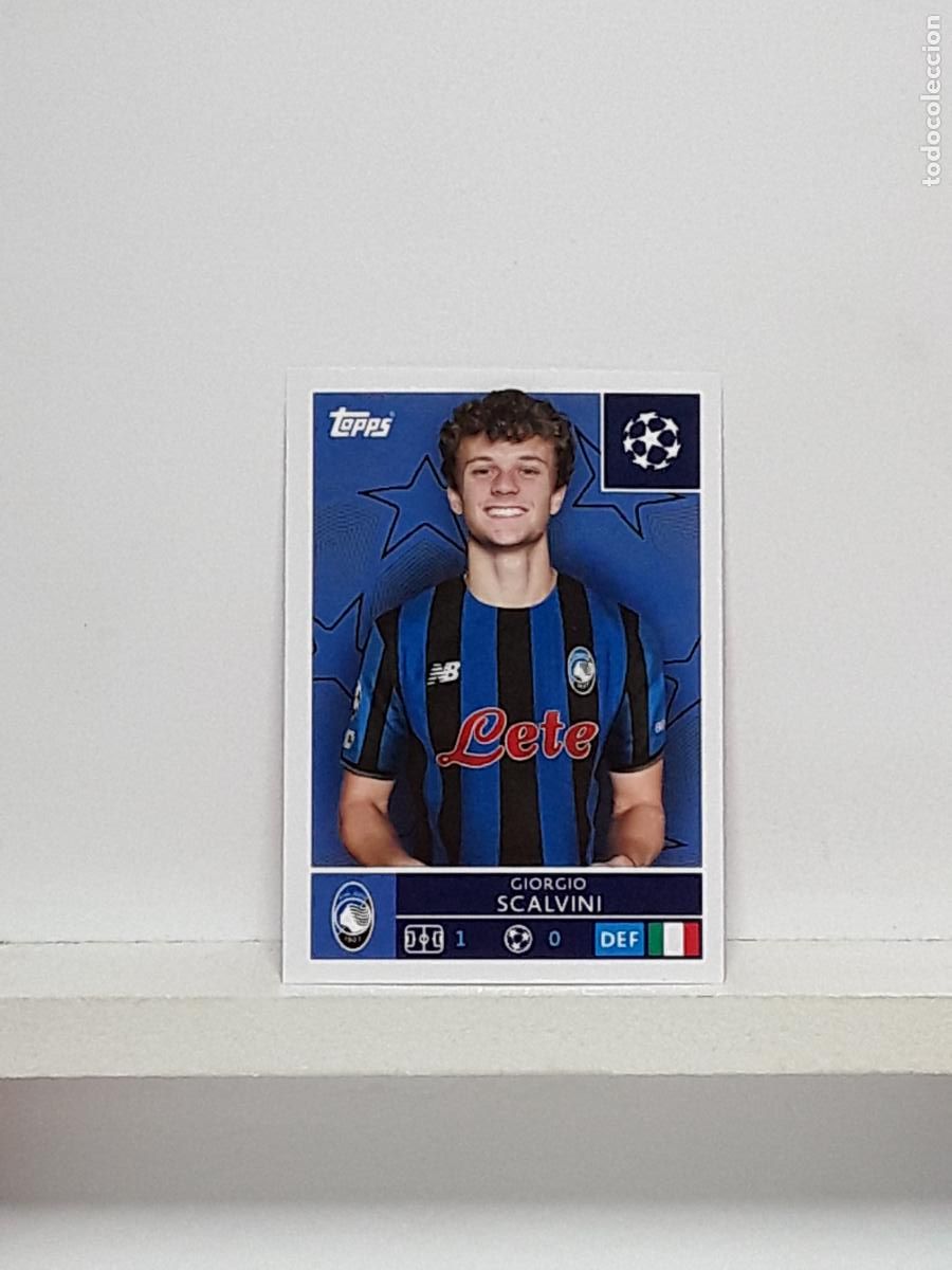 Fu&szlig;ball-Sticker: CHAMPIONS STICKER 2025 2026 25 26 ALBUM TOPPS LEAGUE N 88 ATALANTA GIORGIO SCALVINI