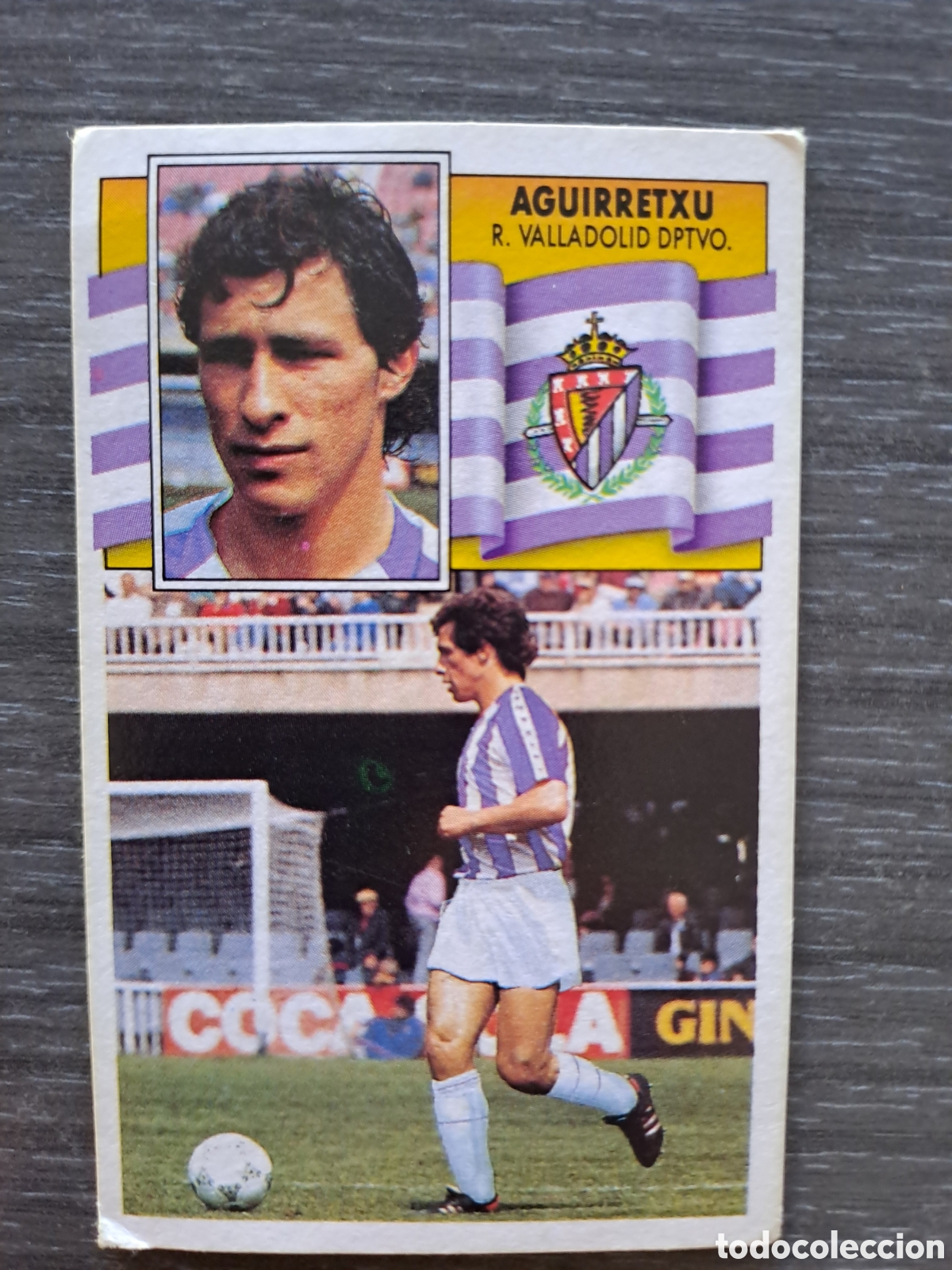 Figurine di Calcio: LIGA ESTE 90-91 &mdash; AGUIRRETXU FICHAJE N&ordm; 14 &mdash; SIN PEGAR Descripci&oacute;n: LIGA ESTE 90-91 &mdash; AGUIRRETXU