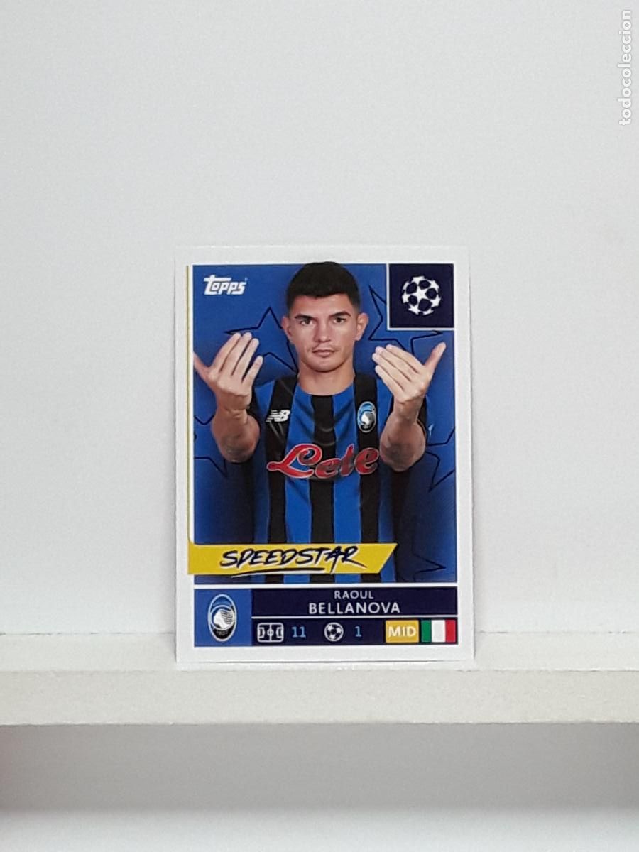 Cromos de f&uacute;tbol: CHAMPIONS STICKER 2025 2026 25 26 ALBUM TOPPS LEAGUE N 93 ATALANTA RAOUL BELLANOVA