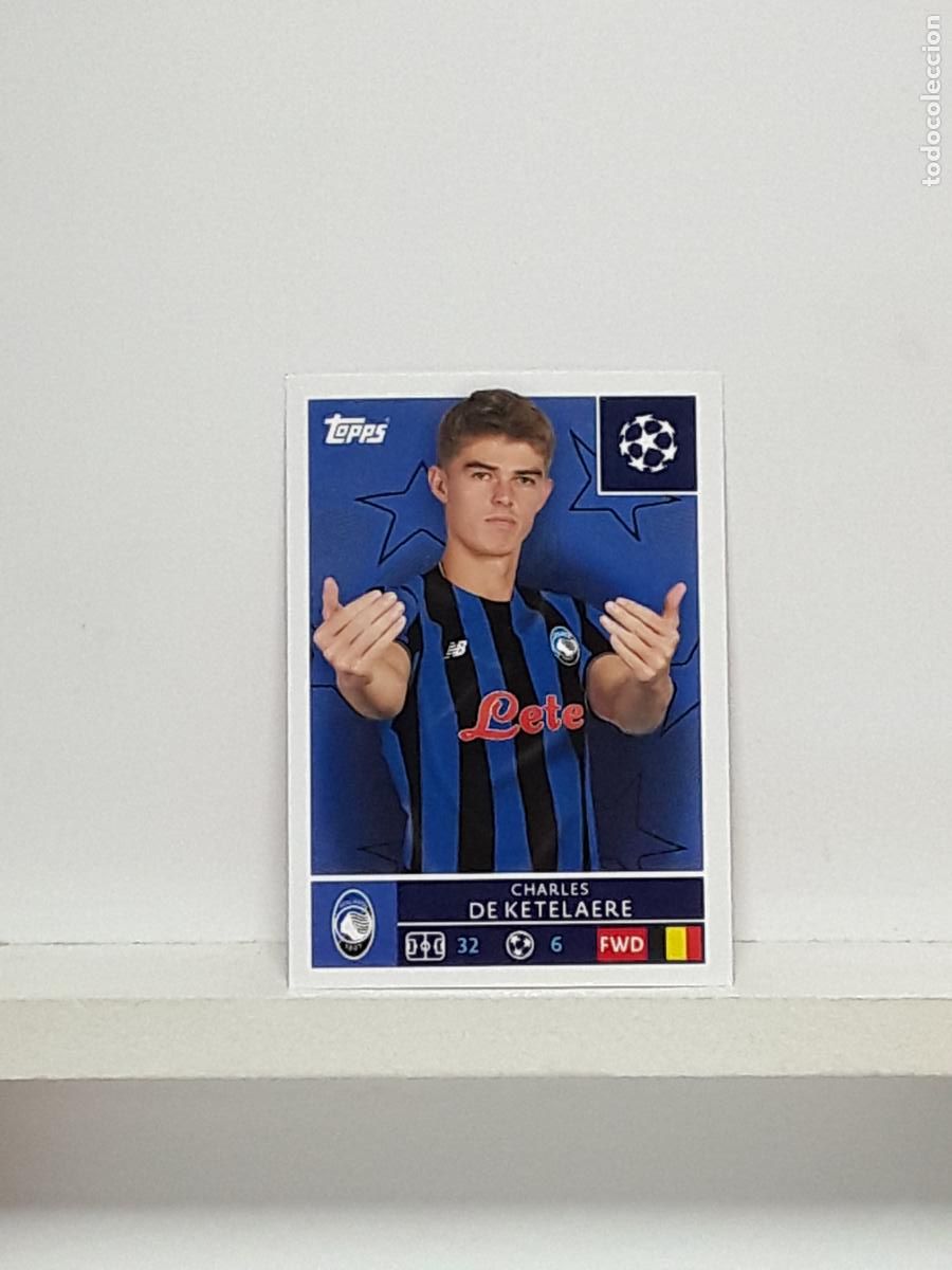 Cromos de f&uacute;tbol: CHAMPIONS STICKER 2025 2026 25 26 ALBUM TOPPS LEAGUE N 94 ATALANTA CHARLES DE KETELAERE