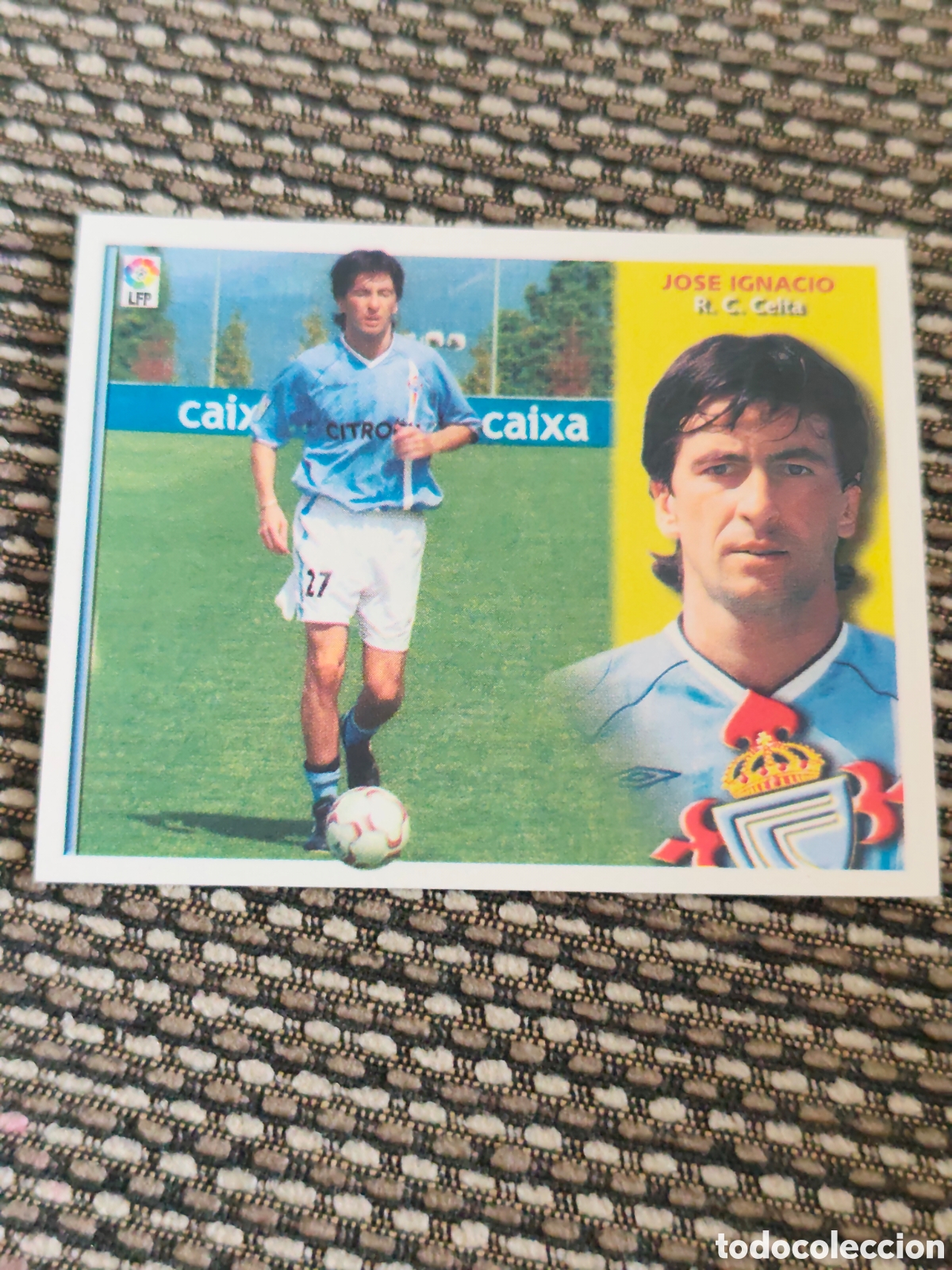 Cromos de f&uacute;tbol: FICHAJE 34 JOS&Eacute; IGNACIO CELTA VIGO EDICIONES ESTE 2002 2003