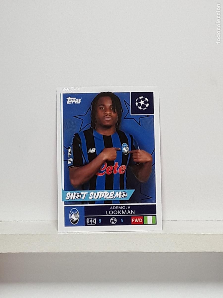 Cromos de f&uacute;tbol: CHAMPIONS STICKER 2025 2026 25 26 ALBUM TOPPS LEAGUE N 97 ATALANTA ADEMOLA LOOKMAN