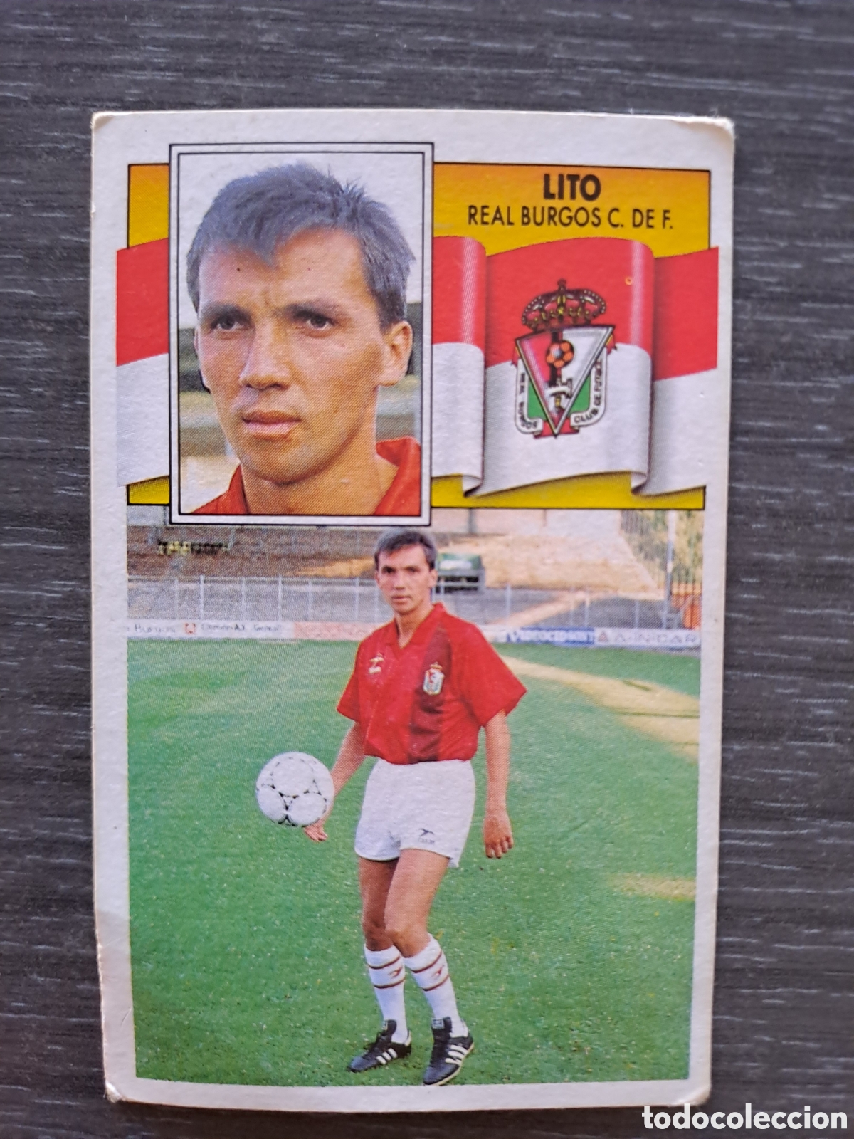 Cromos de f&uacute;tbol: LIGA ESTE 90-91 &mdash; LITO FICHAJE N&ordm; 19 &mdash; SIN PEGAR Descripci&oacute;n: LIGA ESTE 90-91 &mdash; LITO FICHAJE N&ordm; 19