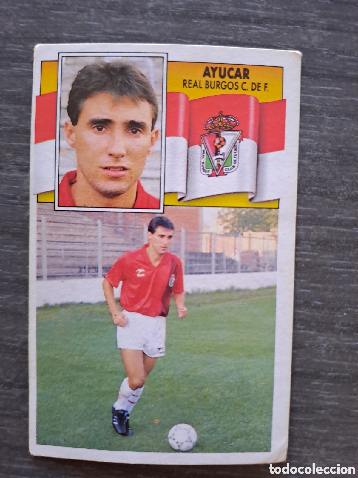Cromos de f&uacute;tbol: LIGA ESTE 90-91 &mdash; AY&Uacute;CAR FICHAJE N&ordm; 21 &mdash; SIN PEGAR Descripci&oacute;n: LIGA ESTE 90-91 &mdash; AY&Uacute;CAR FICHAJE