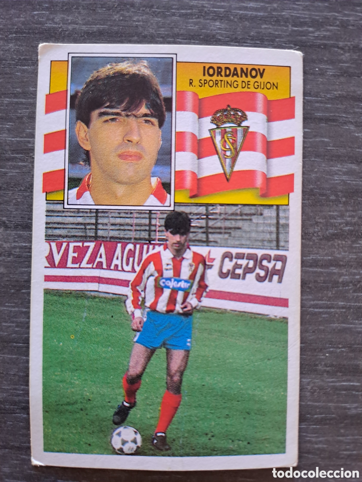 Football Stickers: LIGA ESTE 90-91 &mdash; IORDANOV FICHAJE N&ordm; 24 &mdash; SIN PEGAR Descripci&oacute;n: LIGA ESTE 90-91 &mdash; IORDANOV