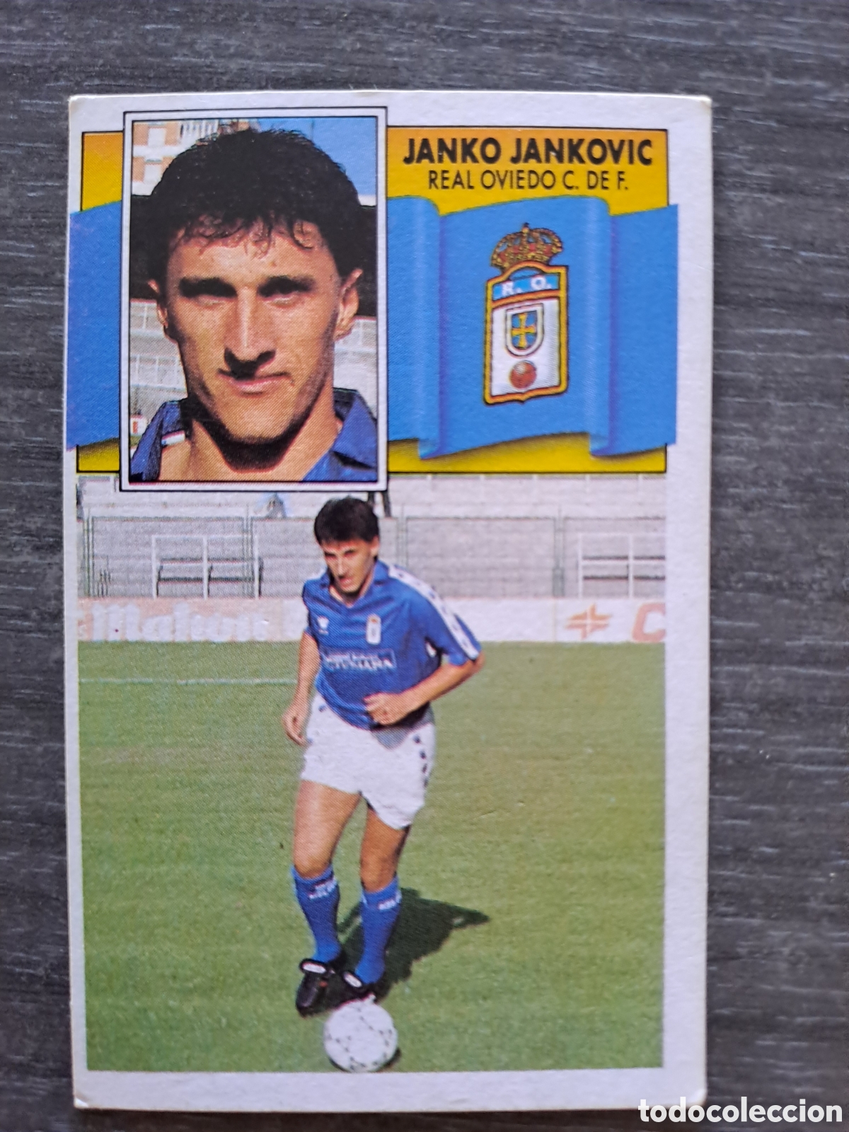 Fu&szlig;ball-Sticker: LIGA ESTE 90-91 &mdash; JANKOVIC FICHAJE N&ordm; 25 &mdash; SIN PEGAR Descripci&oacute;n: LIGA ESTE 90-91 &mdash; JANKOVIC