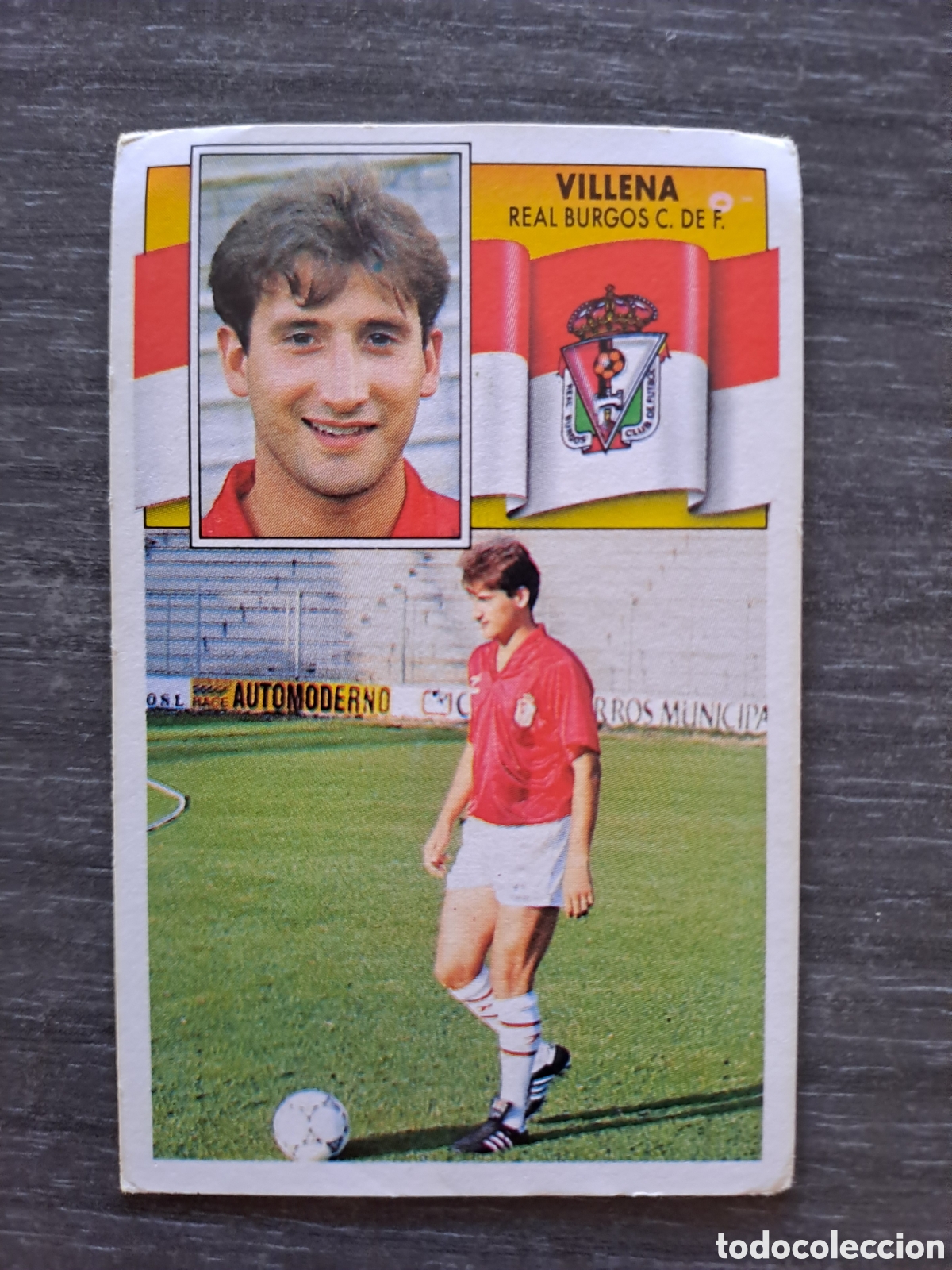 Fu&szlig;ball-Sticker: LIGA ESTE 90-91 &mdash; VILLENA FICHAJE N&ordm; 26 &mdash; SIN PEGAR Descripci&oacute;n: LIGA ESTE 90-91 &mdash; VILLENA FICHAJE