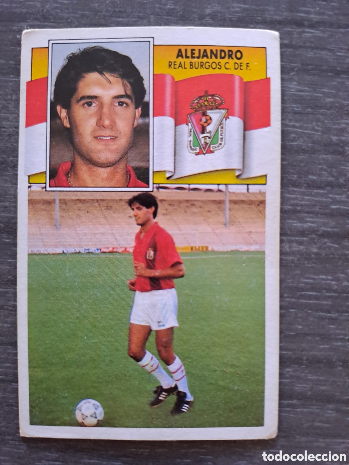 Fu&szlig;ball-Sticker: LIGA ESTE 90-91 &mdash; ALEJANDRO FICHAJE N&ordm; 27 &mdash; SIN PEGAR Descripci&oacute;n: LIGA ESTE 90-91 &mdash; ALEJANDRO