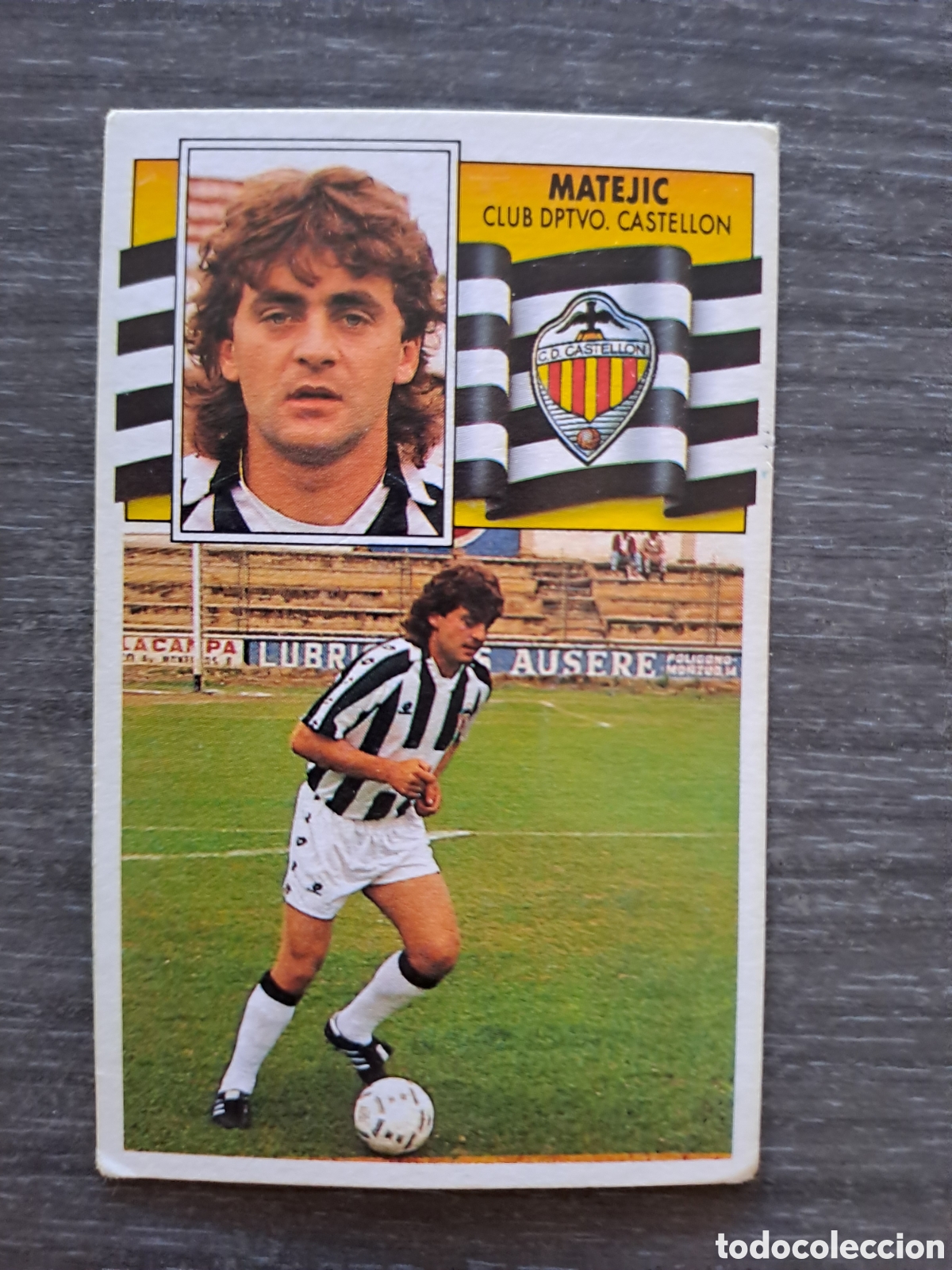 Cartes &agrave; collectionner de Football: LIGA ESTE 90-91 &mdash; MATEJIC FICHAJE N&ordm; 32 &mdash; SIN PEGAR Descripci&oacute;n: LIGA ESTE 90-91 &mdash; MATEJIC FICHAJE