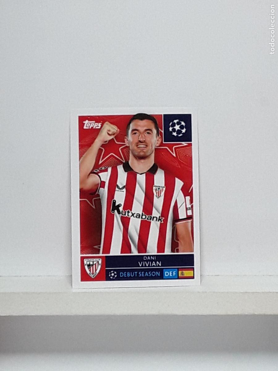 Cartes &agrave; collectionner de Football: CHAMPIONS STICKER 2025 2026 25 26 ALBUM TOPPS LEAGUE N 101 ATHLETIC DANI VIVIAN