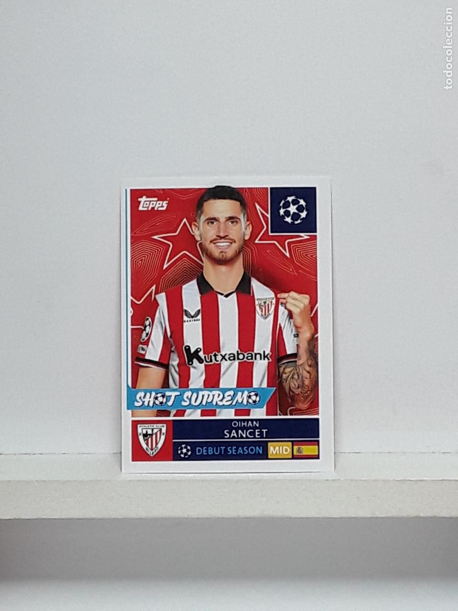Cromos de f&uacute;tbol: CHAMPIONS STICKER 2025 2026 25 26 ALBUM TOPPS LEAGUE N 106 ATHLETIC OIHAN SANCET
