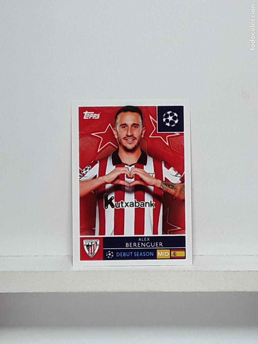 Cromos de f&uacute;tbol: CHAMPIONS STICKER 2025 2026 25 26 ALBUM TOPPS LEAGUE N 108 ATHLETIC ALEX BERENGUER