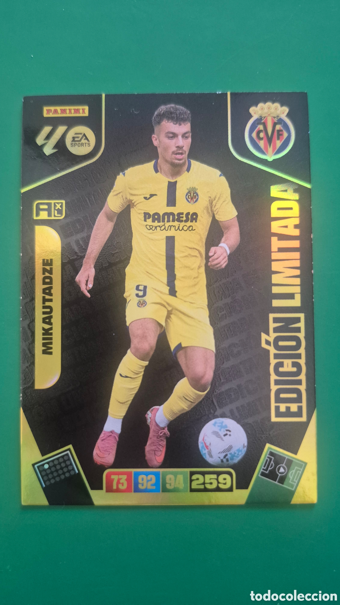 Cromos de f&uacute;tbol: Adrenalyn XL Mikautadze Edici&oacute;n Limitada Nuevo 5&nbsp;&euro;