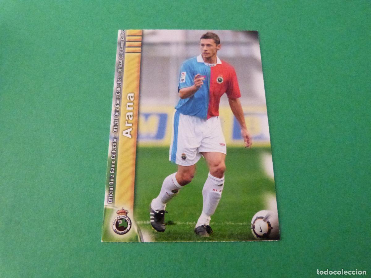Cromos de Futebol: TRADING CARD FUTBOL ARANA-SEPSI RACING DE SANTANDER N&ordm; 311 FICHAS LIGA MUNDICROMO 2009-2010/09-10