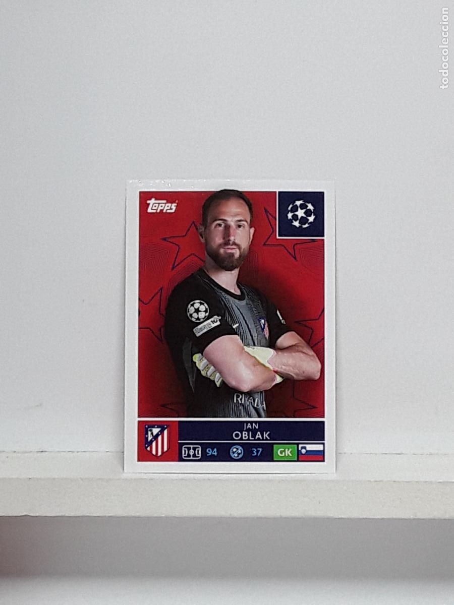 Cromos de f&uacute;tbol: CHAMPIONS STICKER 2025 2026 25 26 ALBUM TOPPS LEAGUE N 114 ATLETICO MADRID JAN OBLAK