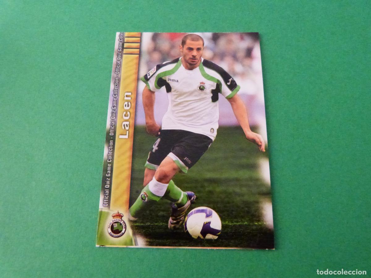Cromos de f&uacute;tbol: TRADING CARD FUTBOL LACEN ERROR RACING DE SANTANDER N&ordm; 310 FICHAS LIGA MUNDICROMO 2009-2010/09-10