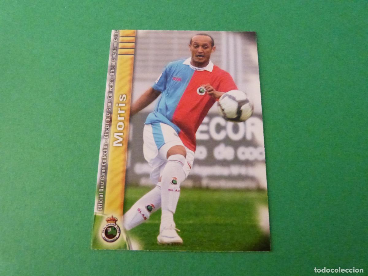 Cromos de f&uacute;tbol: TRADING CARD FUTBOL MORRIS RACING DE SANTANDER N&ordm; 309 FICHAS LIGA MUNDICROMO 2009-2010/09-10