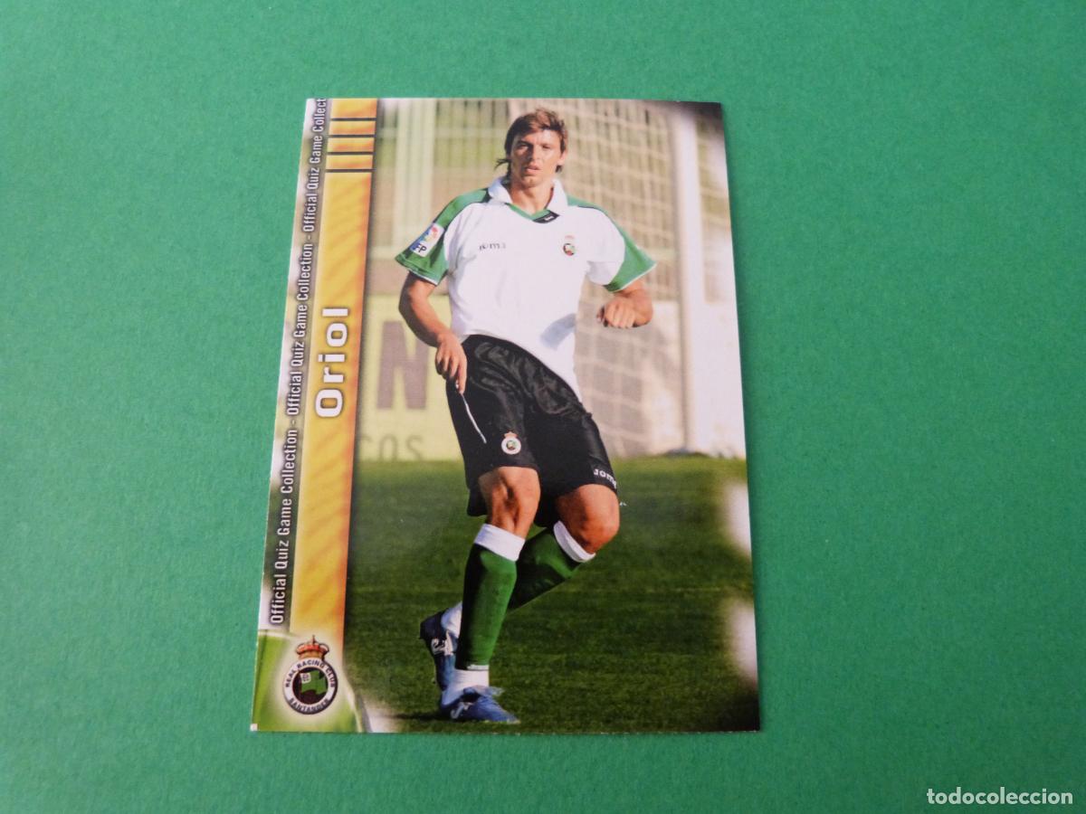 Cromos de f&uacute;tbol: TRADING CARD FUTBOL ORIOL RACING DE SANTANDER N&ordm; 306 FICHAS LIGA MUNDICROMO 2009-2010/09-10