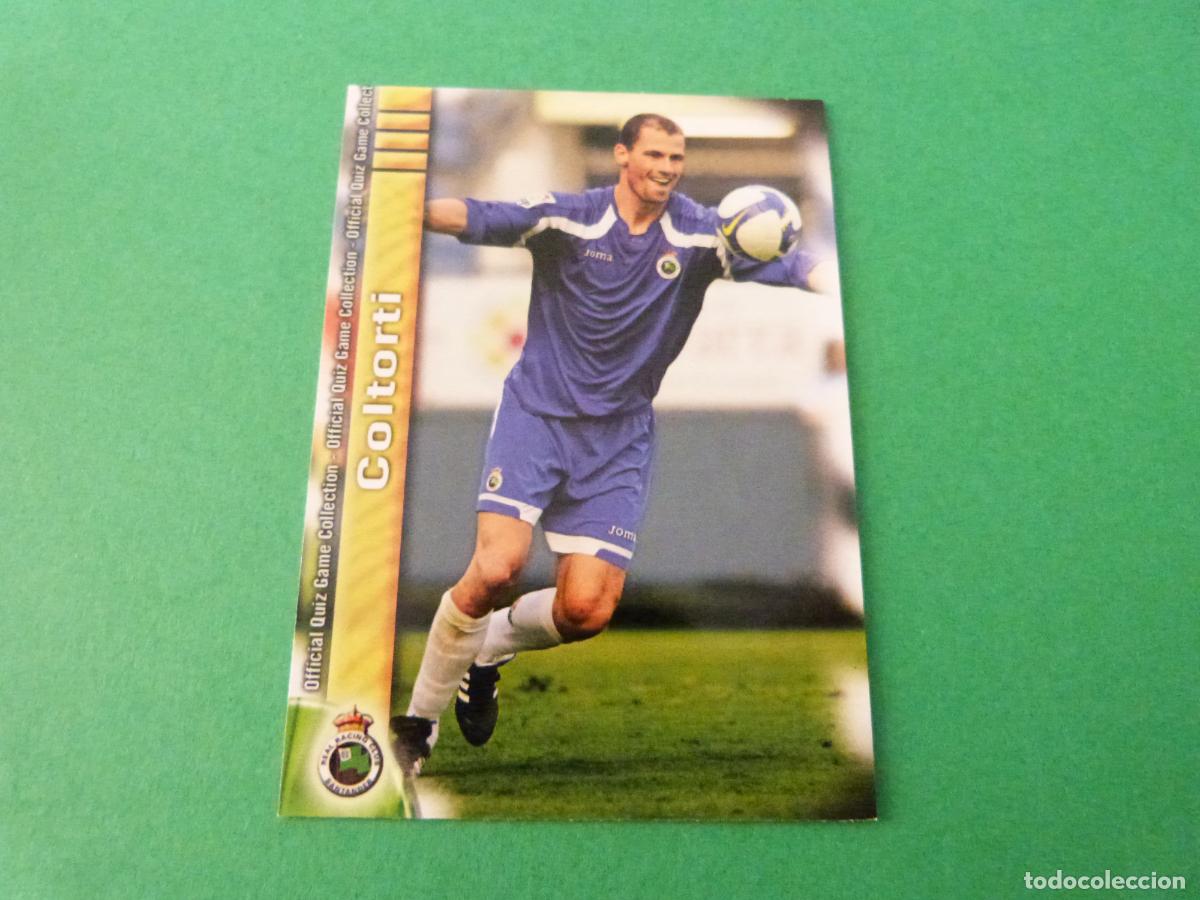 Cromos de f&uacute;tbol: TRADING CARD FUTBOL COLTORI RACING DE SANTANDER N&ordm; 302 FICHAS LIGA MUNDICROMO 2009-2010/09-10