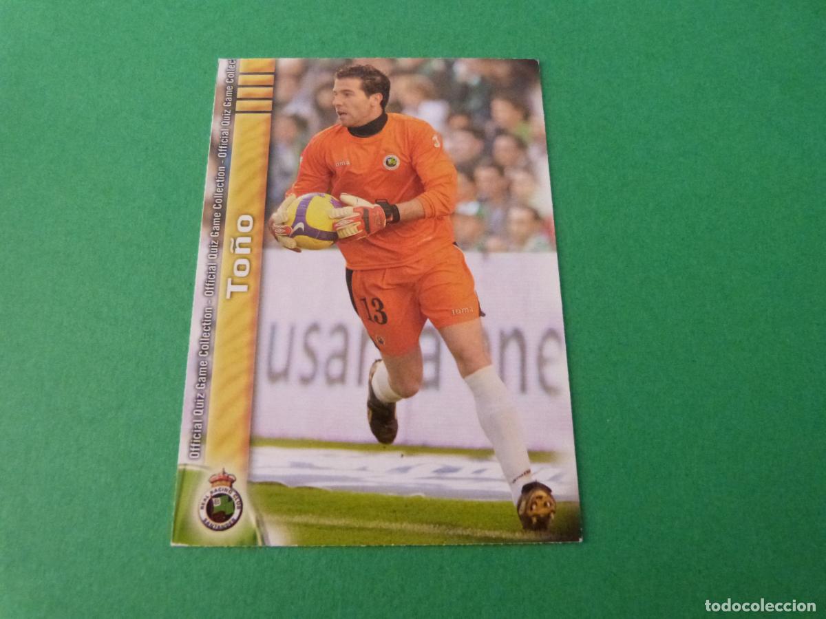 Cromos de f&uacute;tbol: TRADING CARD FUTBOL TO&Ntilde;O RACING DE SANTANDER N&ordm; 301 FICHAS LIGA MUNDICROMO 2009-2010/09-10