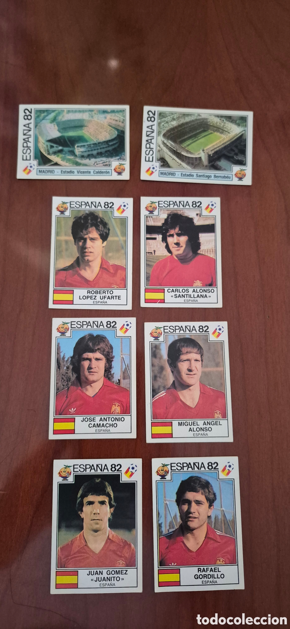Cromos de f&uacute;tbol: CROMOS MUNDIAL ESPA&Ntilde;A 82 NUEVOS