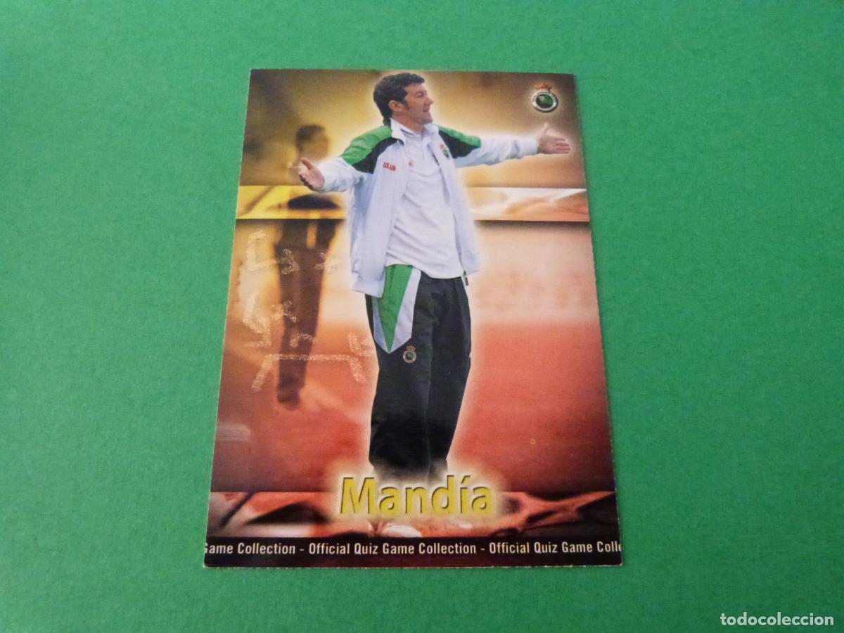 Cromos de f&uacute;tbol: TRADING CARD FUTBOL MANDIA RACING DE SANTANDER N&ordm; 300 FICHAS LIGA MUNDICROMO 2009-2010/09-10