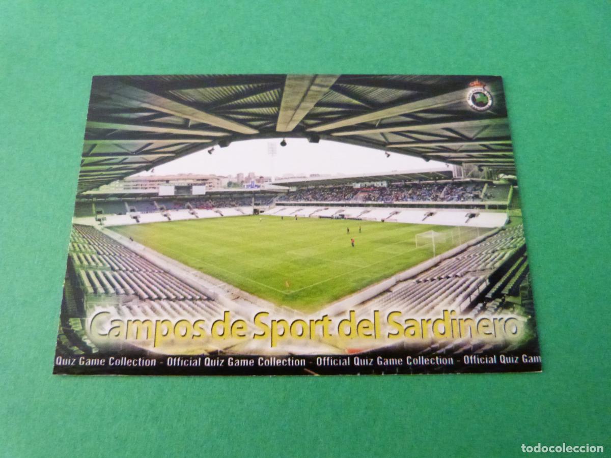 Figurine di Calcio: TRADING CARD FUTBOL ESTADIO RACING DE SANTANDER N&ordm; 299 FICHAS LIGA MUNDICROMO 2009-2010/09-10