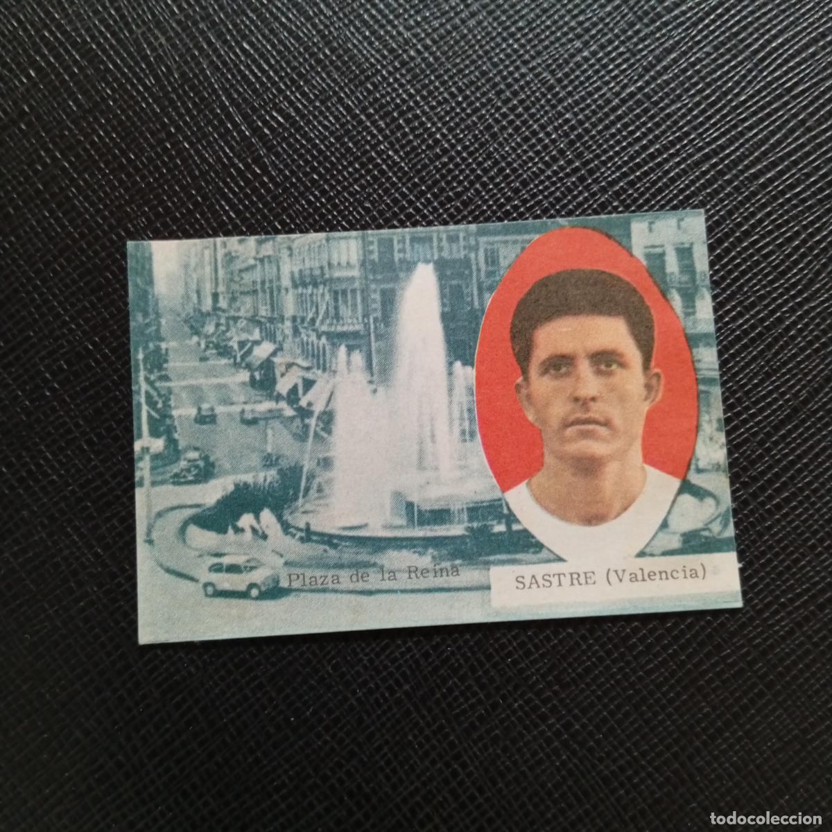 Cromos de f&uacute;tbol: SASTRE VALENCIA FHER 1963 1964 CROMO FUTBOL 63 64 LIGA - DESPEGADO - A139 PG406