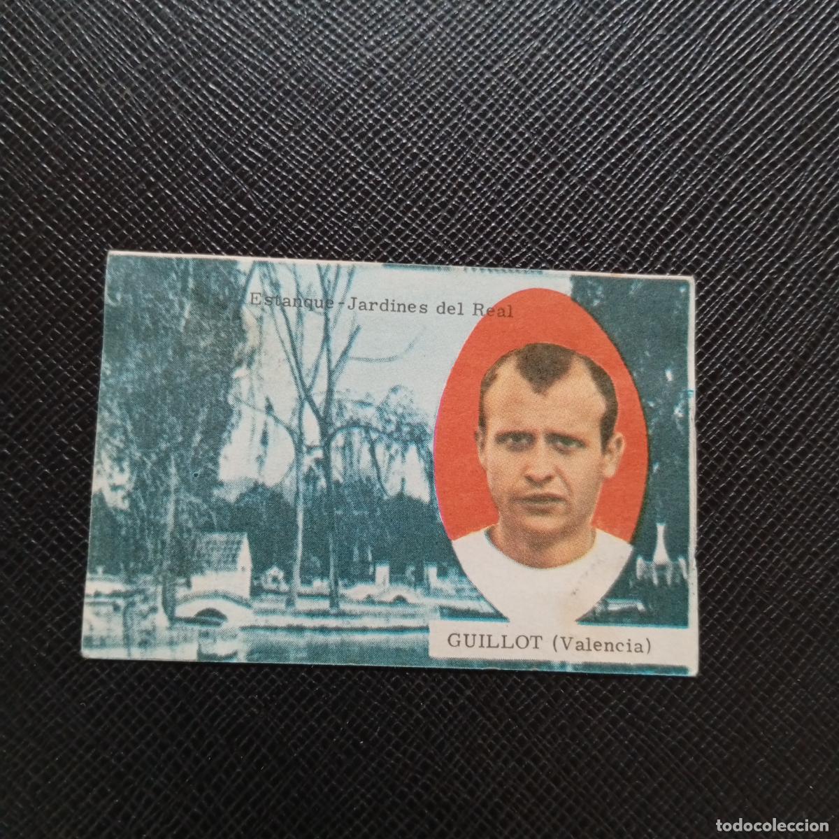 Cromos de f&uacute;tbol: GUILLOT VALENCIA FHER 1963 1964 CROMO FUTBOL 63 64 LIGA - DESPEGADO - A139 PG424