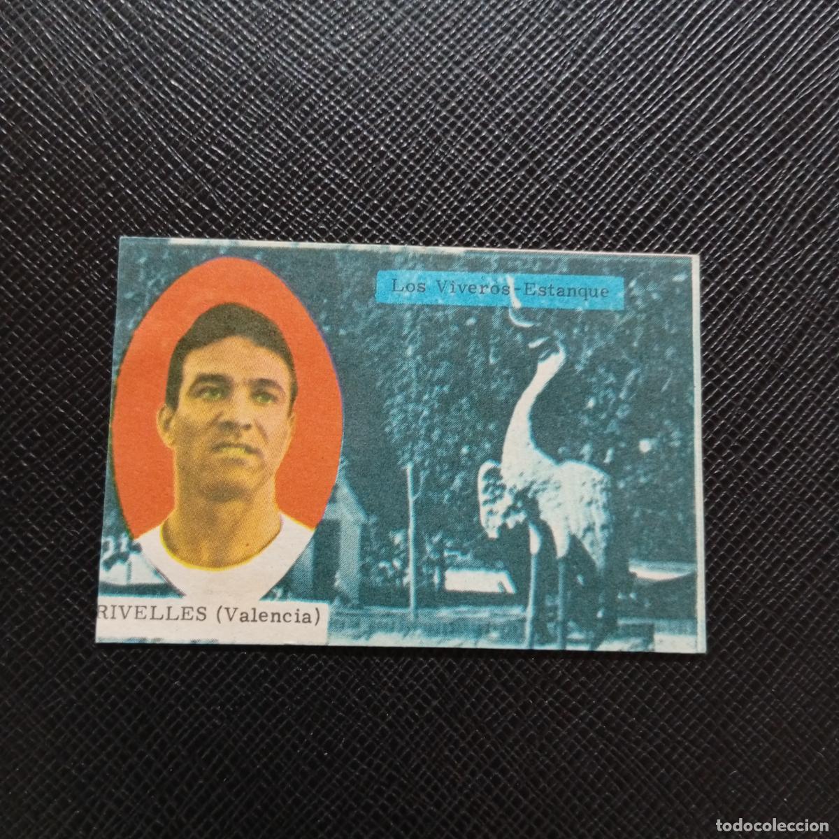 Fu&szlig;ball-Sticker: RIVELLES VALENCIA FHER 1963 1964 CROMO FUTBOL 63 64 LIGA - DESPEGADO - A139 PG442