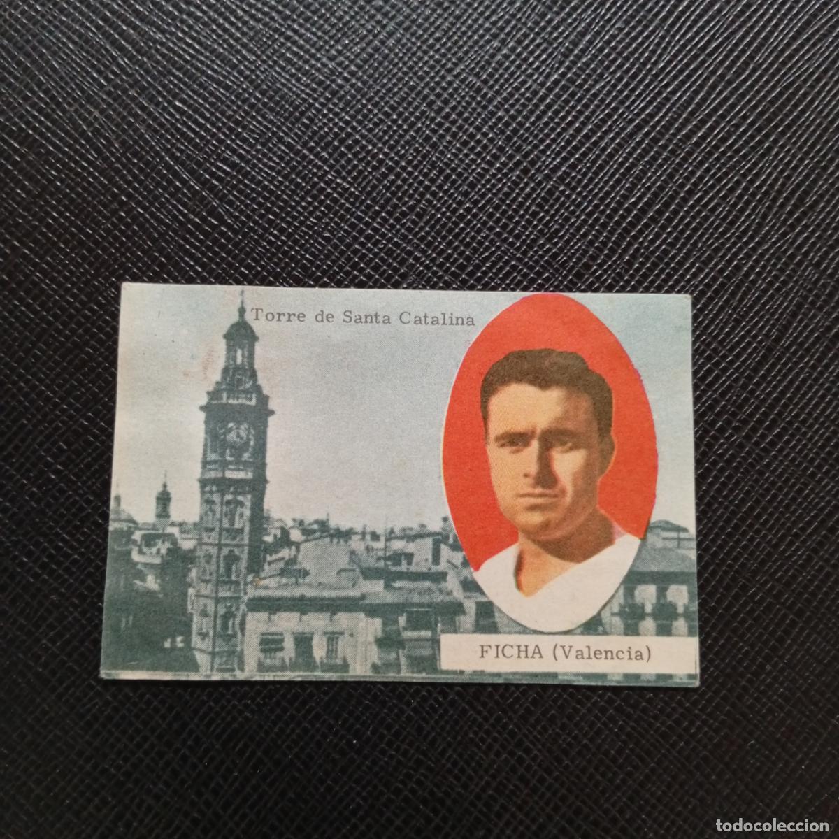 Fu&szlig;ball-Sticker: FICHA VALENCIA FHER 1963 1964 CROMO FUTBOL 63 64 LIGA - DESPEGADO - A139 PG442