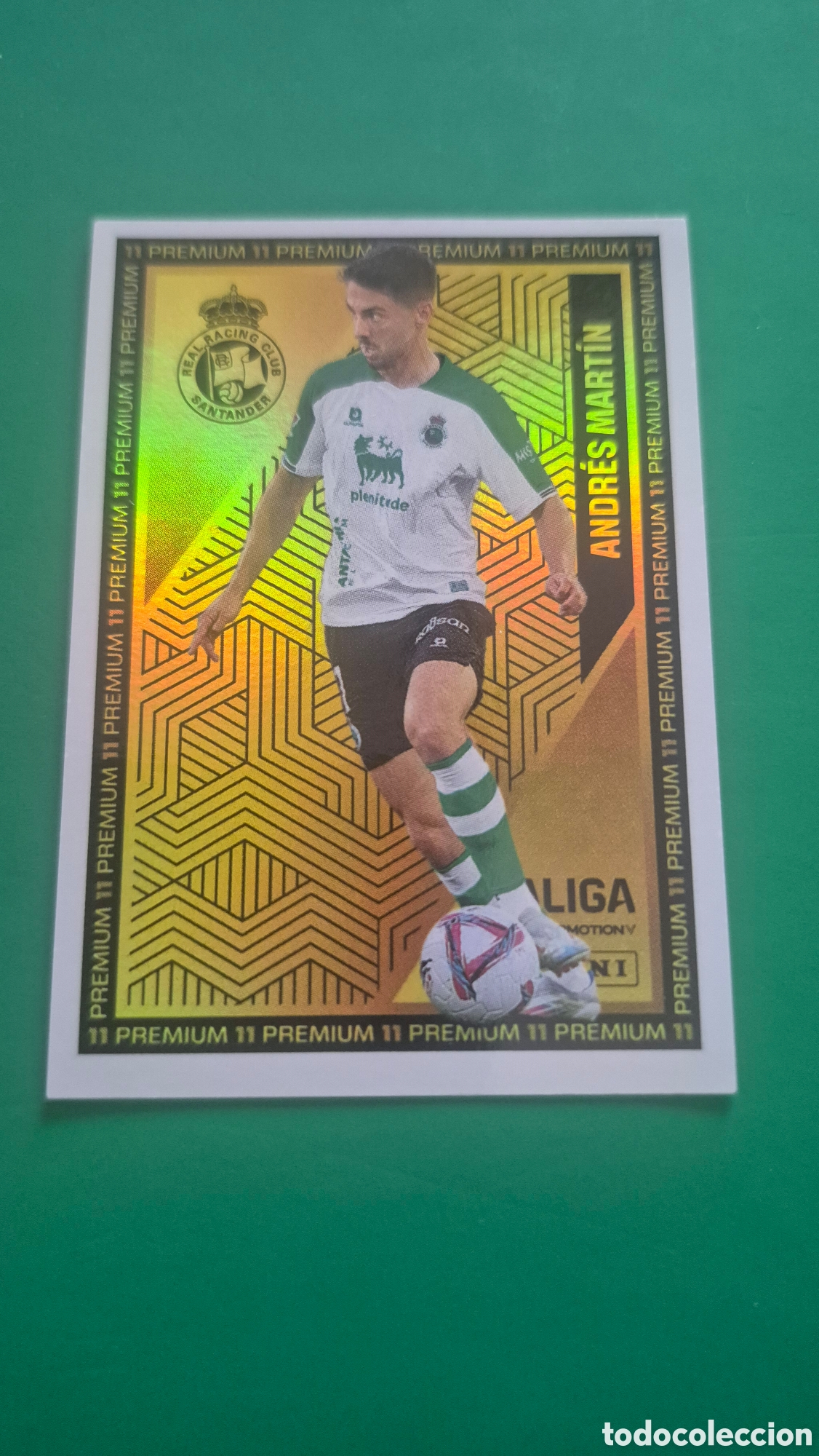 Cromos de f&uacute;tbol: Andr&eacute;s Mart&iacute;n Racing Premium Liga Hypermotion 2024/25