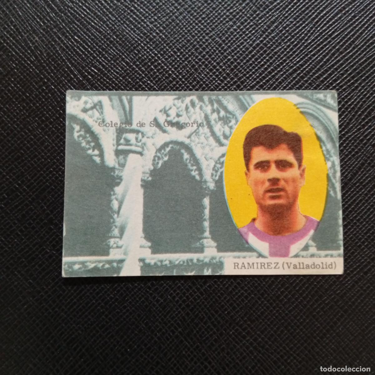 Cromos de f&uacute;tbol: RAMIREZ VALLADOLID FHER 1963 1964 CROMO FUTBOL 63 64 LIGA - DESPEGADO - A30 PG10