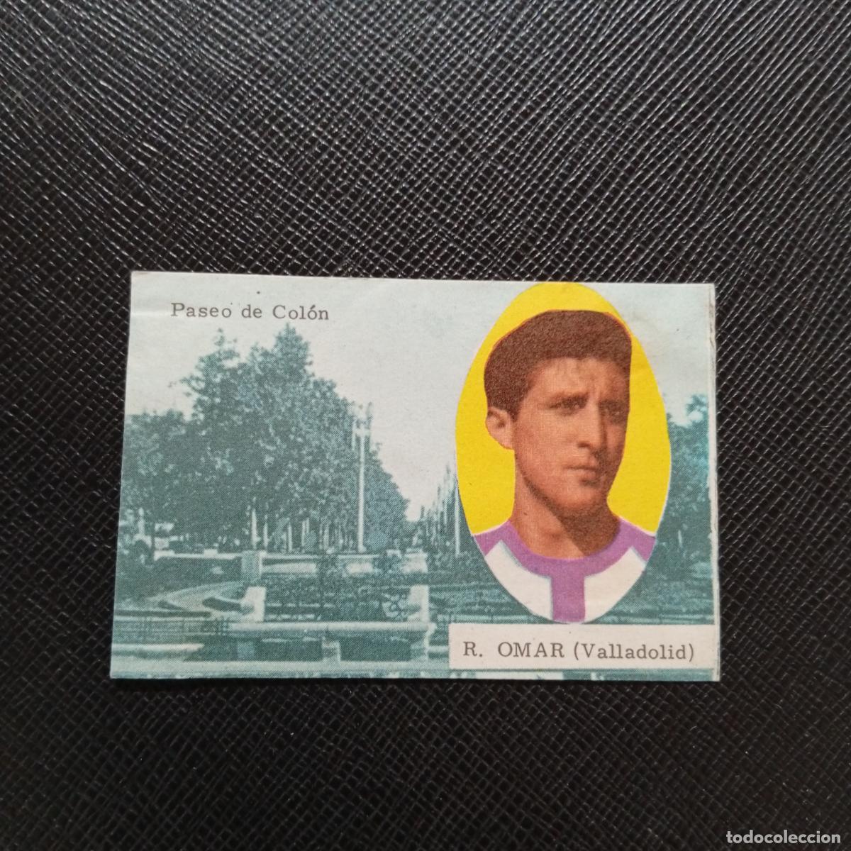 Cromos de f&uacute;tbol: R OMAR VALLADOLID FHER 1963 1964 CROMO FUTBOL 63 64 LIGA - DESPEGADO - A30 PG10