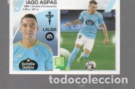 Cromos de f&uacute;tbol: CROMO DE ESTE Y PANINI LA LIGA 2023 / 24 DEL RC. CELTA IAGO ASPAS. N &ordm;17